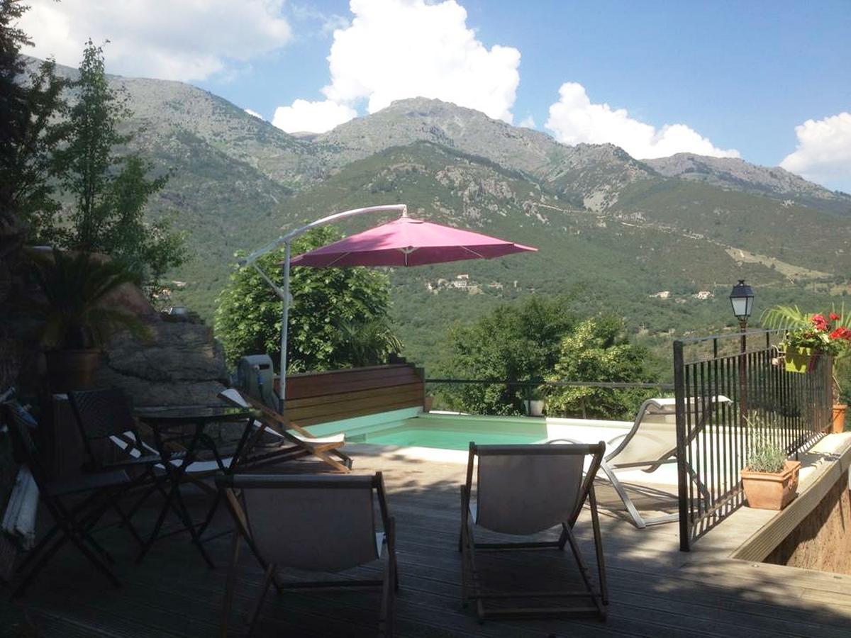 Auberge Casa Mathea Poggio-di-Venaco Eksteriør bilde